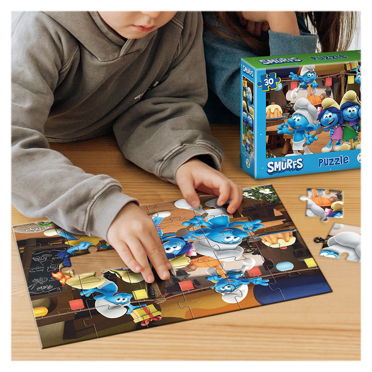 Puzzle Petrecerea Ștrumfilor, 30 piese - Dodo Toys - Default Title (2) [ps:50b310a7-3682-45fe-af70-98fa3c2fa93c]