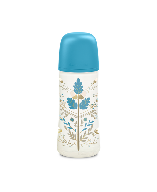 Biberon 360 ml tetină fiziologică SX Pro cu debit rapid Albastru Gold Premium [ps:c3a48365-d26f-4186-9187-9c1920c528c7]