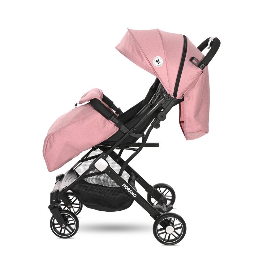 Cărucior Lorelli Fiorano Trooper Gri, 0 luni - 3 ani - roz quartz (2) [ps:e7006329-625b-4a10-84a6-64b8c9dff510]