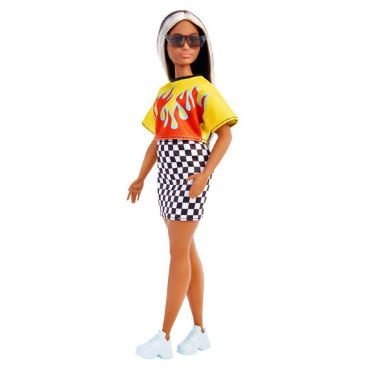 PAPUSA BARBIE FASHIONISTA BRUNETA CU SUVITE BLONDE Mattel - Imagine 8 [ps:ae6e661e-a3c6-4fce-8eb1-bea587a5c30b]