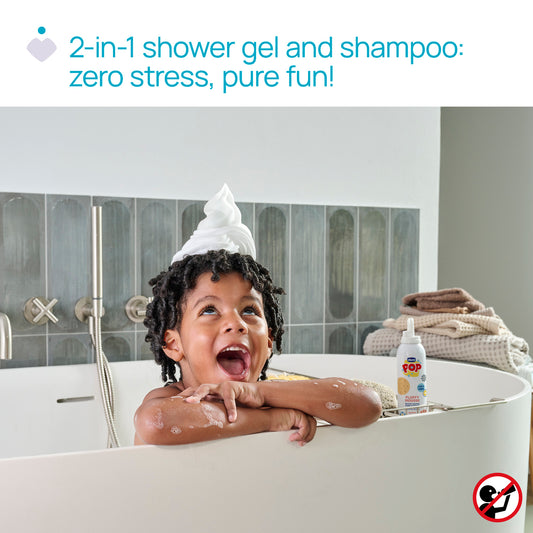 Sampon si gel de dus Chicco POP, tip spuma cu aroma de - Default Title (2) [ps:b33e35c5-78f9-4da0-bf1a-2fe48b2940b3]