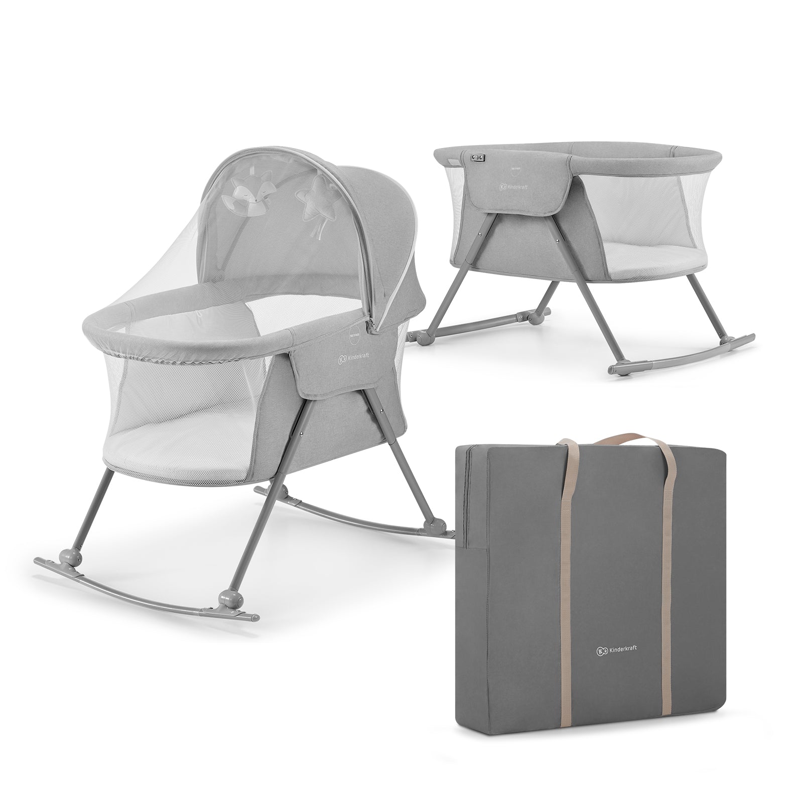 PATUT KINDERKRAFT LOVI, 3 IN 1, BEIGE - Gri [ps:f497f34d-9102-4143-8fab-66dbc6806f12]
