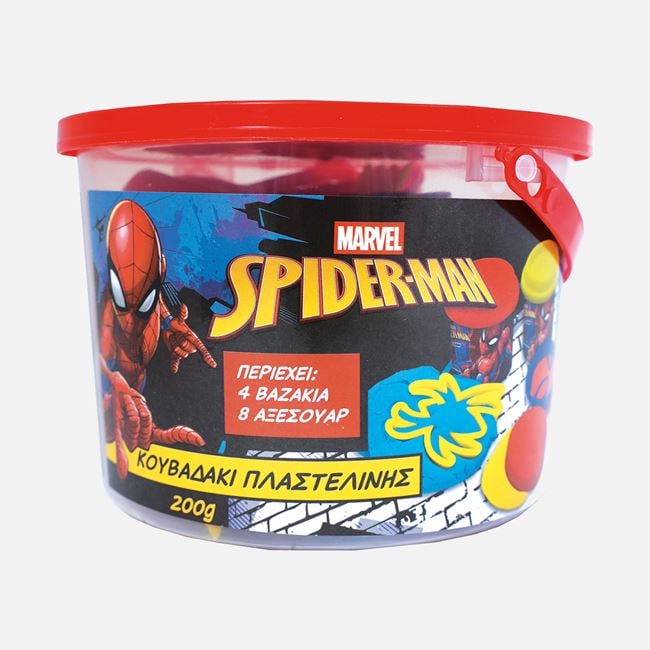 Plastilină Doh Gălețușă Marvel Spiderman Jumbo cu Accesorii - Default Title (2) [ps:b7a70a8a-35a0-4c26-a98a-6aaf7ff0ae27]