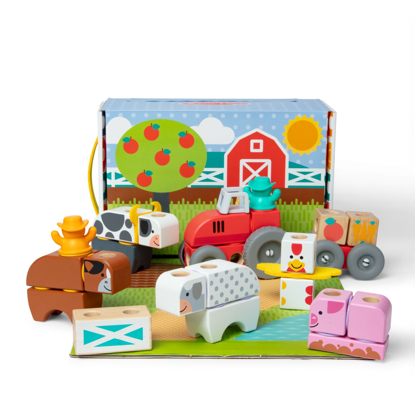 MELISSA AND DOUG SET DE CONSTRUCTIE DIN LEMN FERMA Spin - Imagine 2 [ps:6512dbdb-bc55-4727-8044-100637dc6389]