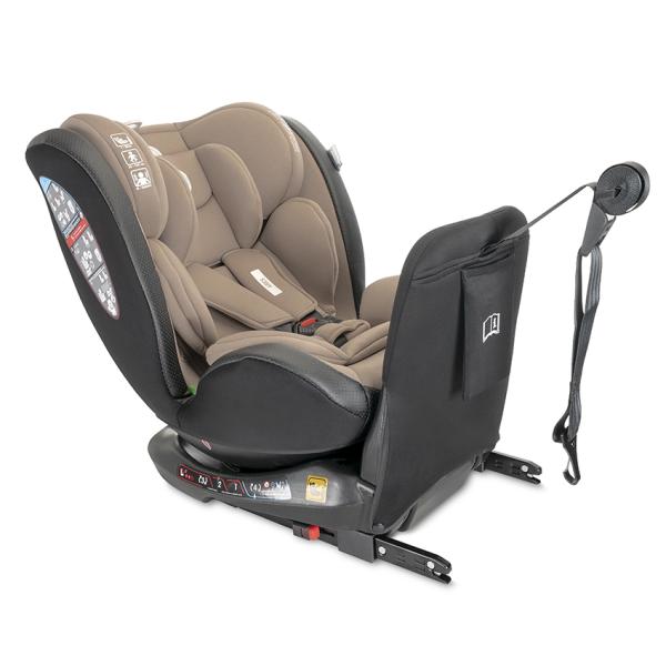 Scaun Auto Lorelli Ares i-Size, Rotativ, 0-12 ani, Pink - Beige (2) [ps:ef02f140-c9cc-4143-a092-82c3e002878b]