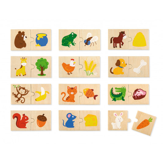 Puzzle sortator - Animale si hrana, Viga [ps:c12e47cf-fa51-4700-a99d-5a94c67d7151]