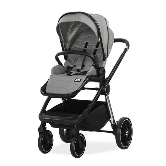 Cărucior Set 3 în 1 Lorelli Bianca, Beige, Sistem - Grey (2) [ps:554860bf-af5d-45b7-b41b-418465a7edb6]