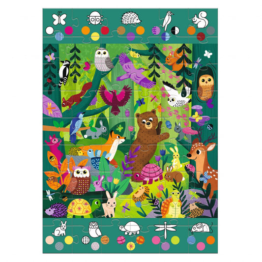 Puzzle gigant Aventuri in padure, Djeco - Imagine 3 [ps:e7d1b7a9-c4f3-459b-9825-2e8534b9cd79]