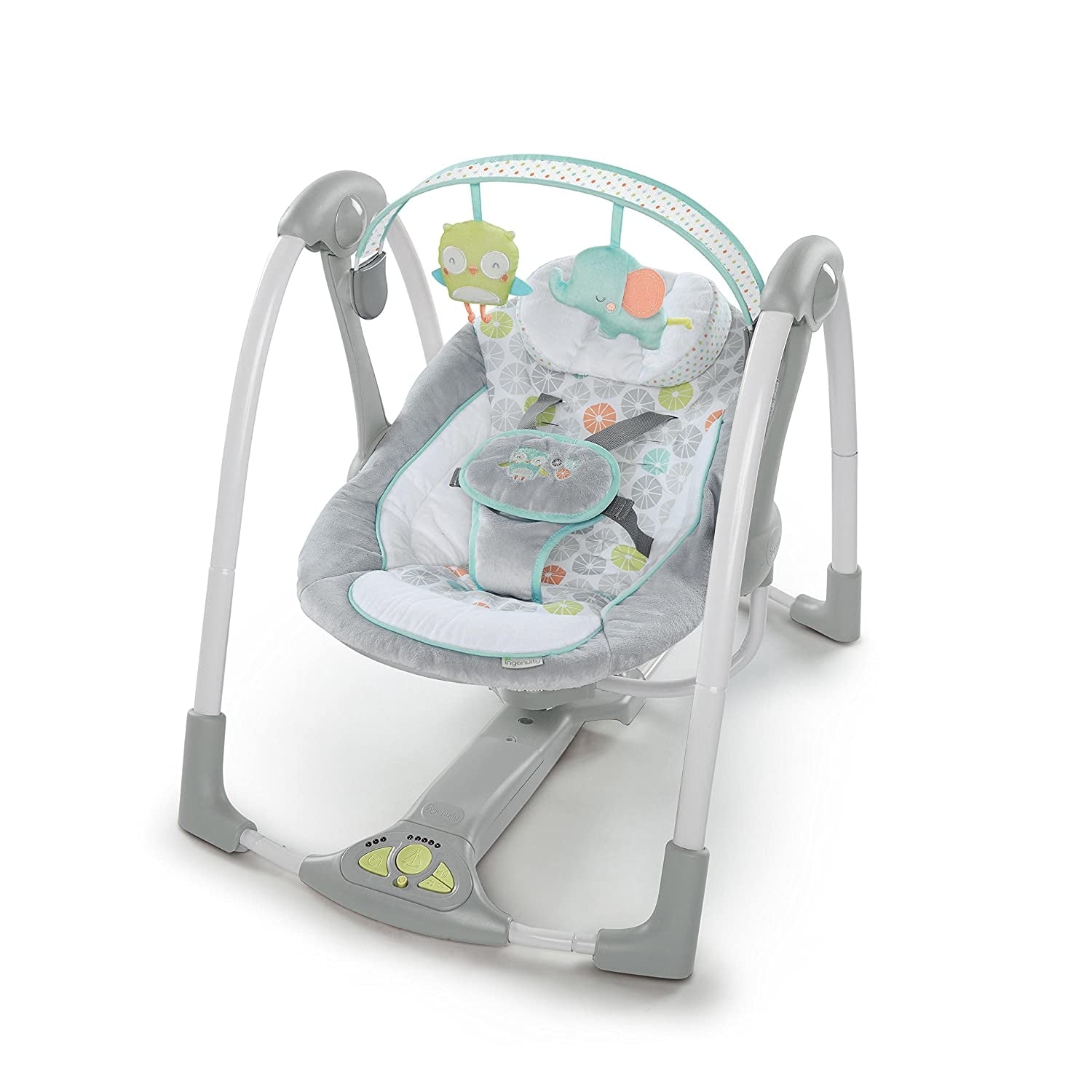 Leagăn Portabil InGenuity Swing 'n Go Hugs & Hoots - Default Title (2) [ps:2dcd4f31-3bb6-411b-ab6f-64efc2e0cc31]