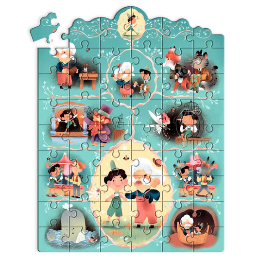 Puzzle poveste Pinocchio, Djeco - Imagine 3 [ps:de9490fb-44cf-4dfe-b3d3-74db9167dbe5]