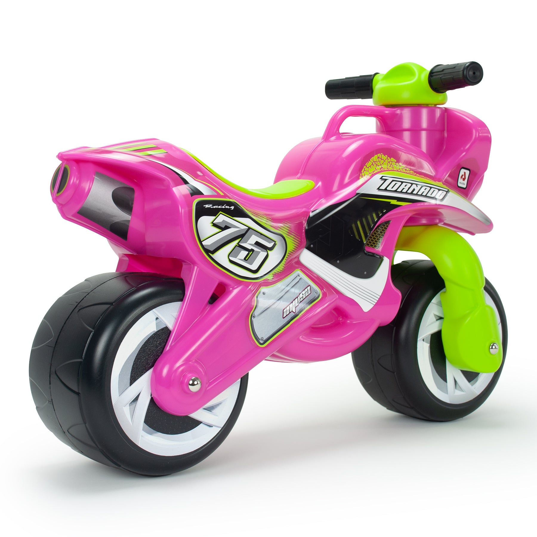 Motocicletă Injusa Tundra Tornado Roz, 18 luni+ | Roti Late - Default Title (2) [ps:6b4e196f-056f-49ff-93f7-30dfa493bde8]
