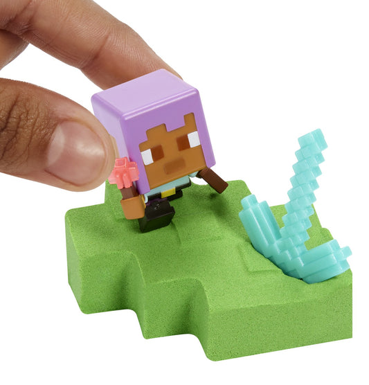 MINECRAFT MINI MODE SET EXPLORARE MINIERA TURQUOISE Mattel - Turquoise (2) [ps:01e8793e-43f8-42f7-8343-68cd57752d12]