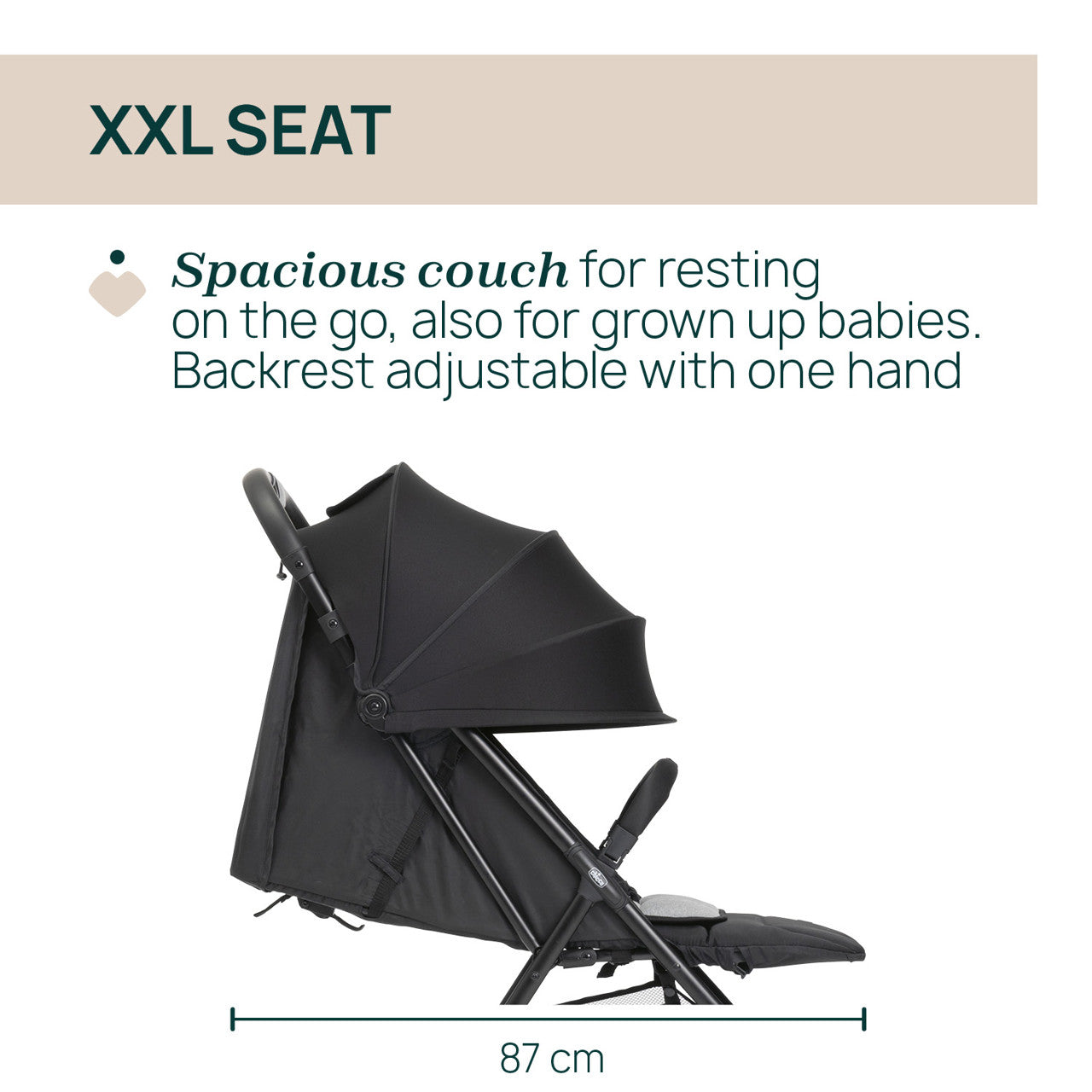 Carucior sport Chicco Taormina, Blush (Roz), 0luni+ - Charcoal (Negru) (2) [ps:4b2b9a9d-7b07-4dfa-87ea-a2acebe1dbd0]