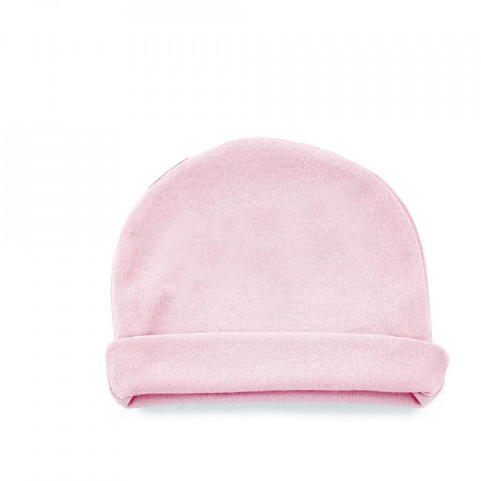 Caciulita pentru nou nascut BabyJem Baby Hat (Culoare: Gri) - Roz