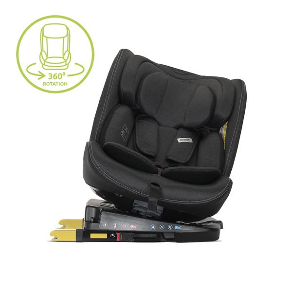 Scaun Auto Lorelli Rodeo i-Size, Rotativ, 0 luni-12 ani - Black (2) [ps:618bb2c3-7b0c-4dc6-baaf-ba0ff59f9fff]