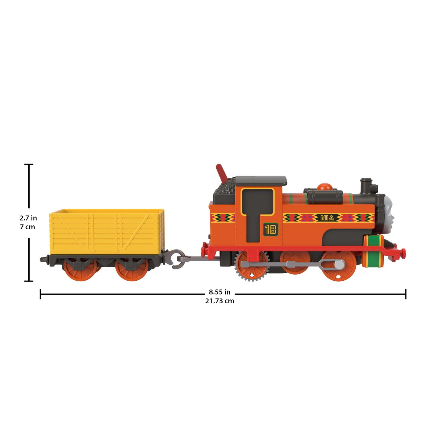 THOMAS LOCOMOTIVA MOTORIZATA NIA CU VAGON Mattel - Default Title (2) [ps:6e597097-1157-43c5-be0a-2406d4537a01]