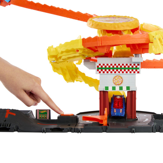 HOT WHEELS CITY PIZZERIA ATACUL COBREI Mattel - Imagine 5 [ps:53180f40-2271-4671-9d79-439ba52cf67b]