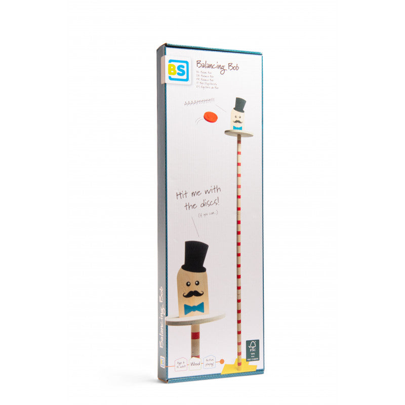 Echilibristul Bob, joc de aruncare la tinta, BS Toys [ps:ecb12f1d-db13-46c1-a5c6-bdcd984d6bc5]