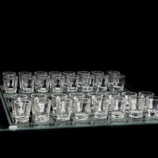 Joc de Șah Flippy din Sticlă cu Pahare Shot, 35x35 cm - Default Title (2) [ps:f8251090-1ea3-490c-91ad-801518e409c0]
