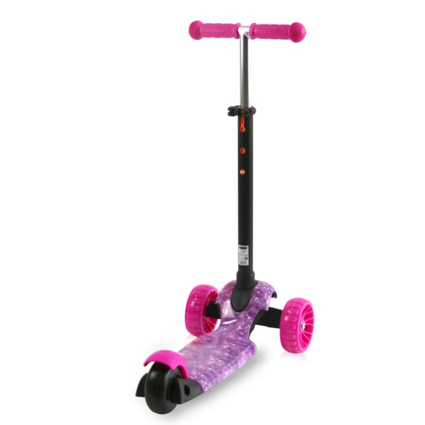 Trotineta Reglabila Lorelli Draxter, 3 ani+, Negru Graffiti - Roz (2) [ps:fbb95214-f598-4634-988d-8e233f56450b]