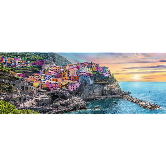 PUZZLE TREFL 500 PANORAMA ORASUL VERNAZZA - Imagine 2 [ps:2a9b1bdb-24b4-4a6c-af7f-5aad36ac0868]