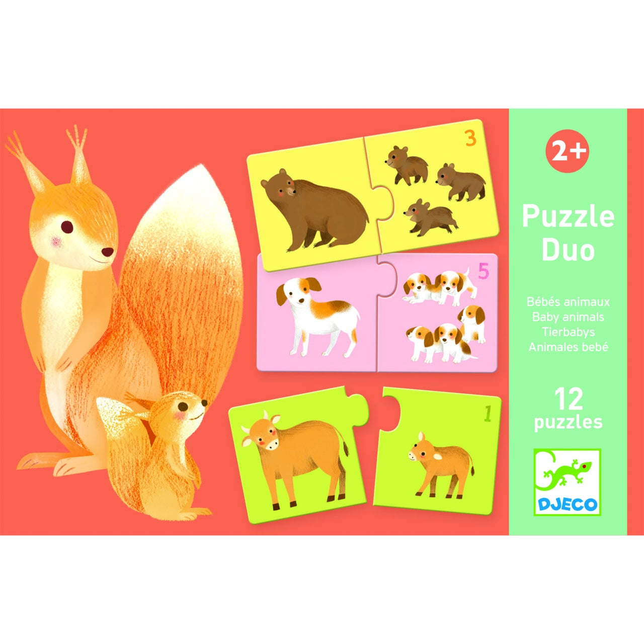 Puzzle duo asociere mama-pui, Djeco - Imagine 4 [ps:dca7c9f9-dd39-4981-9e05-8e70cd97611e]