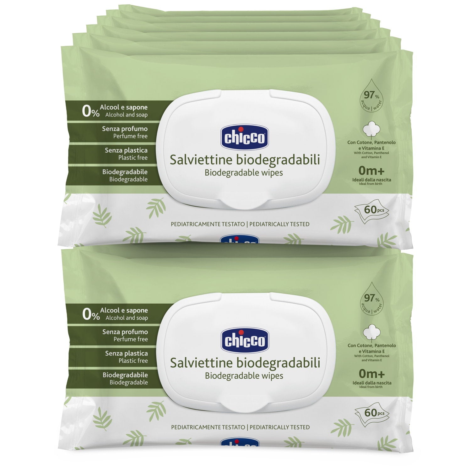 Servetele umede biodegradabile Chicco cu clapeta, fara - Default Title (2) [ps:322d4175-343c-4cdd-9973-5792f684288a]