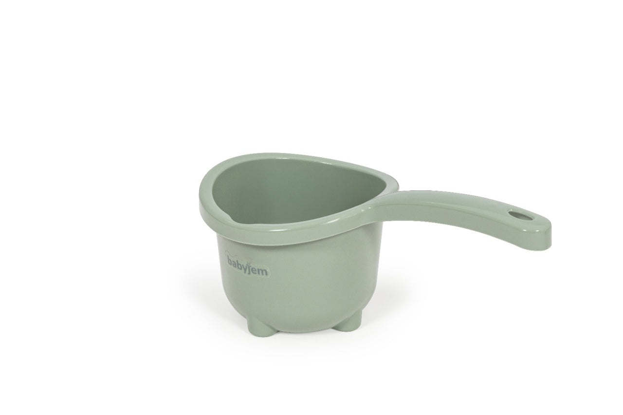 Cana pentru clatire bebelusi, BabyJem, bej - Verde