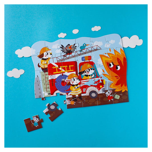 Puzzle Educativ Eroii Pompieri, 30 Piese - Dodo Toys - Default Title (2) [ps:840126a2-e222-401d-bae3-c5ae3ecb169f]