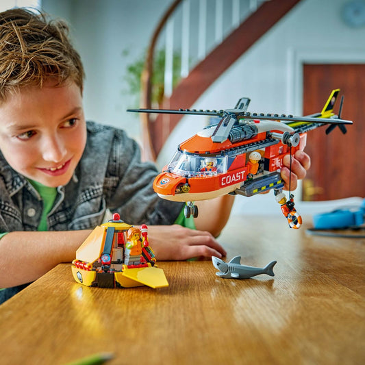 LEGO CITY ELICOPTER AL PAZEI DE COASTA 60503 - Imagine 3 [ps:d3976b27-7fc0-43b4-95d0-a18eb374601b]