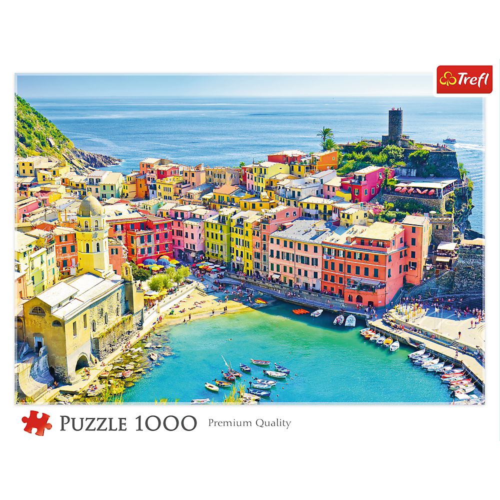 Puzzle Trefl 1000 piese - Orașul Vernazza, Italia - Default Title (2) [ps:5e9bfaf6-6195-4300-8ed6-a2c6f13ed420]