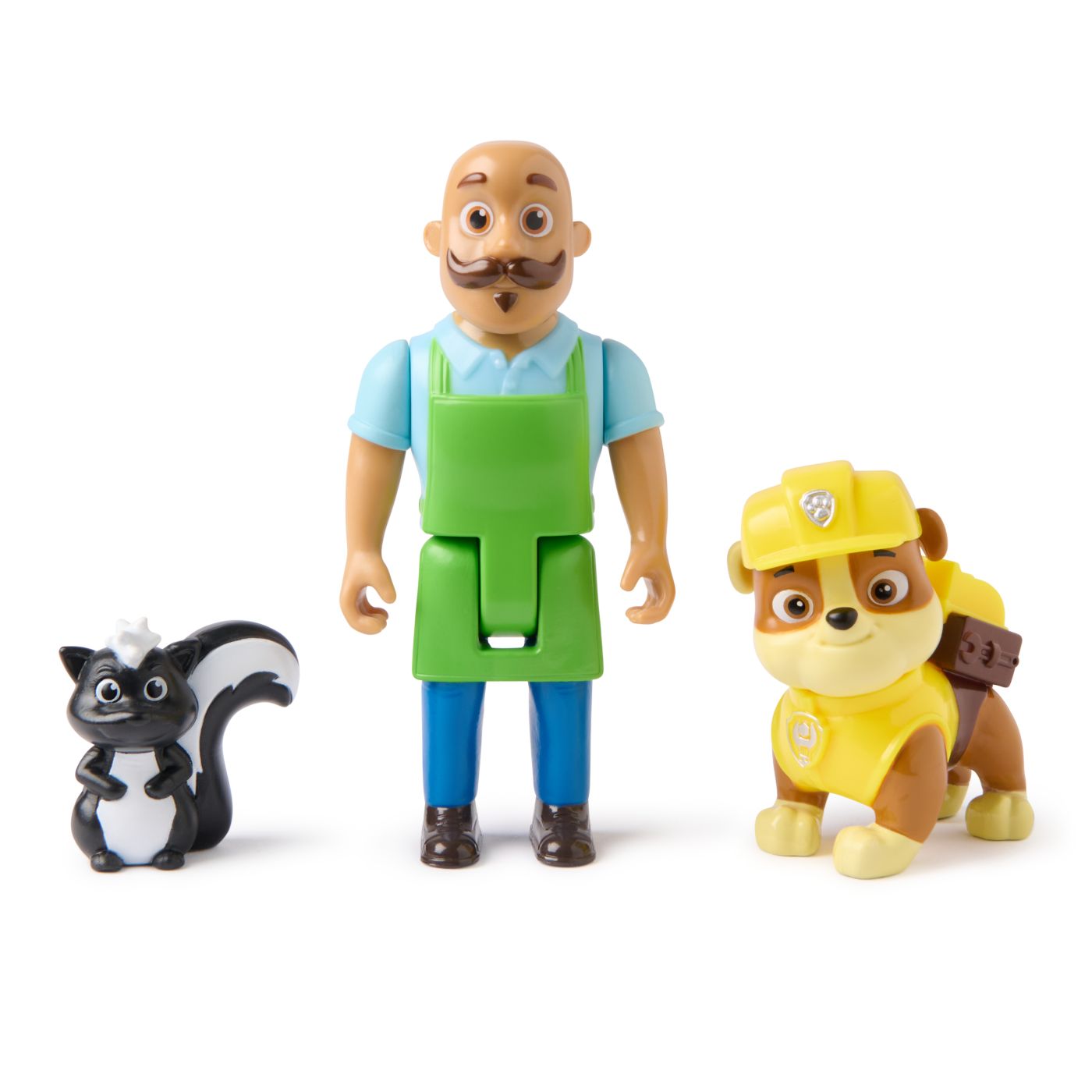 PATRULA CATELUSILOR SET 3 FIGURINE RUBBLE SI MR PORTER - Imagine 2