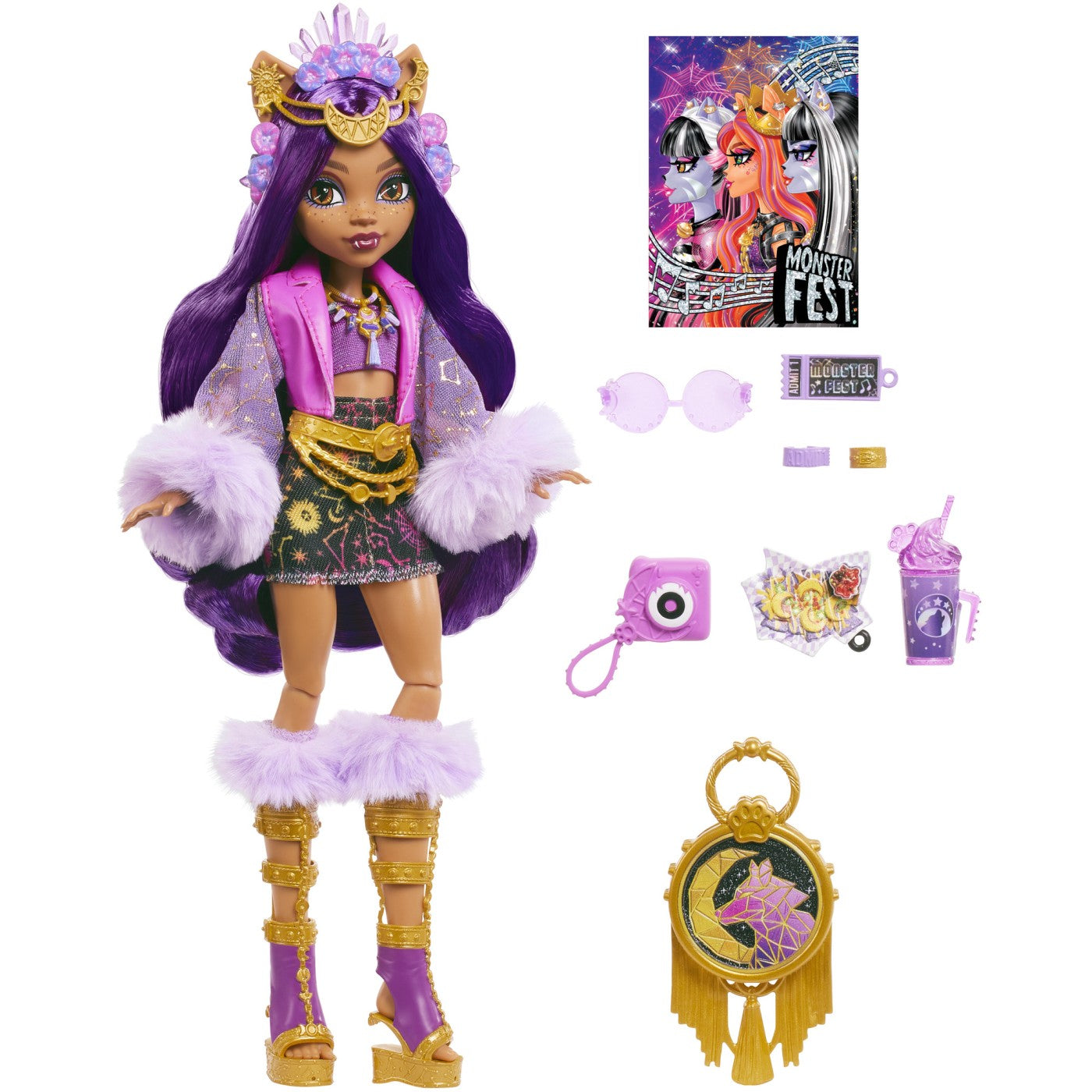 MONSTER HIGH PAPUSA CLAWDEEN WOLF Mattel - Imagine 4 [ps:1fca05ed-1140-403d-bc18-77d58068953e]