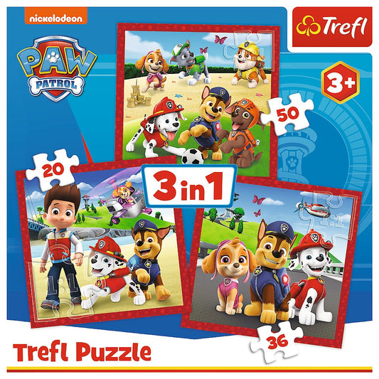 PUZZLE TREFL 3IN1 PATRULA CATELUSILOR CATELUSII FERICITI - Imagine 5 [ps:006b3c09-cc0a-4b80-89f7-c879904f5572]