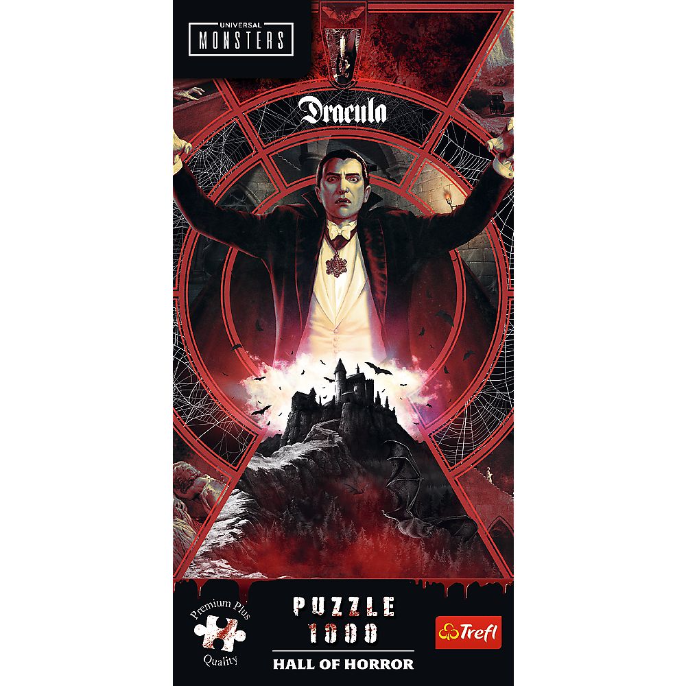PUZZLE TREFL 1000 PREMIUM PLUS UNIVERSAL MONSTERS SALA - Imagine 3 [ps:d9df883e-66a1-4ad7-92ca-48661c7a1e0d]