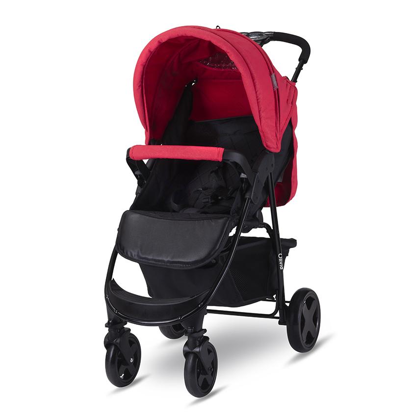 Cărucior Sport Lorelli Olivia Basic, Cool Gri - Husă Inclusă - rosu mars (2) [ps:47b510d3-0ca3-499a-b1c9-00dd384f3864]