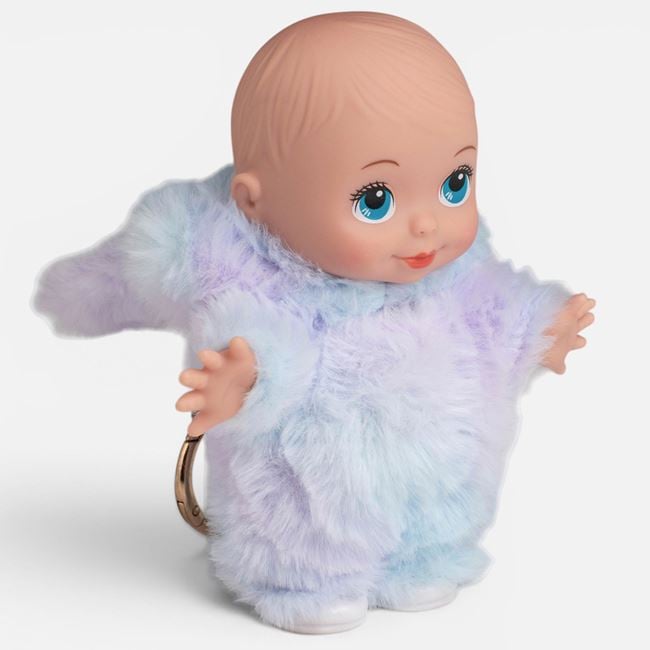 Iepure Bebe Imbracat Bleu-Mov 20cm Jumbo | Jucarie Plush - Bleu-Mov (2) [ps:03290973-fcb1-4e11-9529-4b94186ae27e]