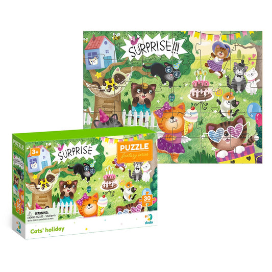 Puzzle Petrecerea Pisicuțelor 30 piese - Dodo Toys - Default Title (2) [ps:69944452-ae8e-46bd-a3af-766236c89a26]