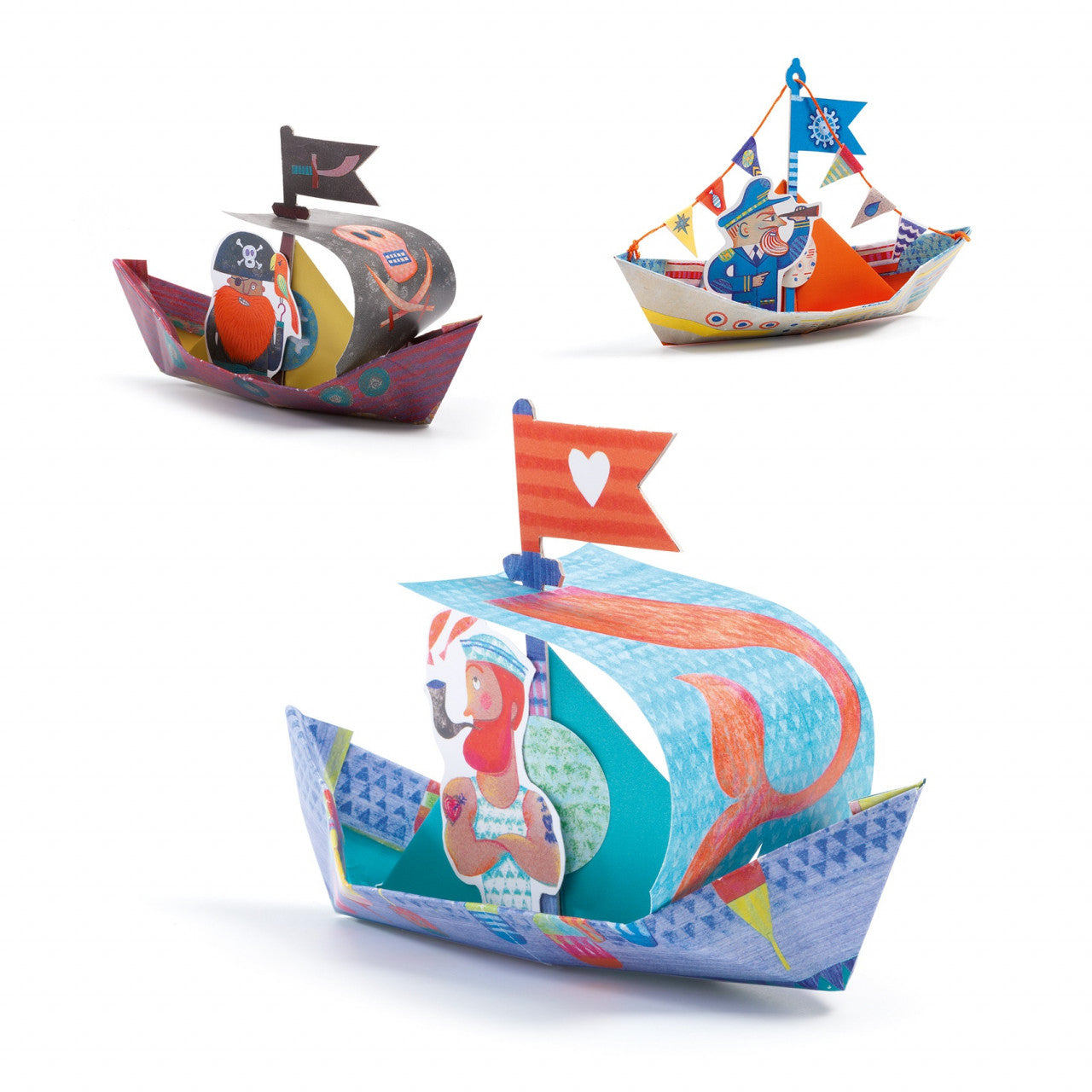 Joc creativ origami Construim barcute, Djeco - Imagine 4 [ps:a6f2dfa0-0f62-4720-a01d-2ba3652a4079]