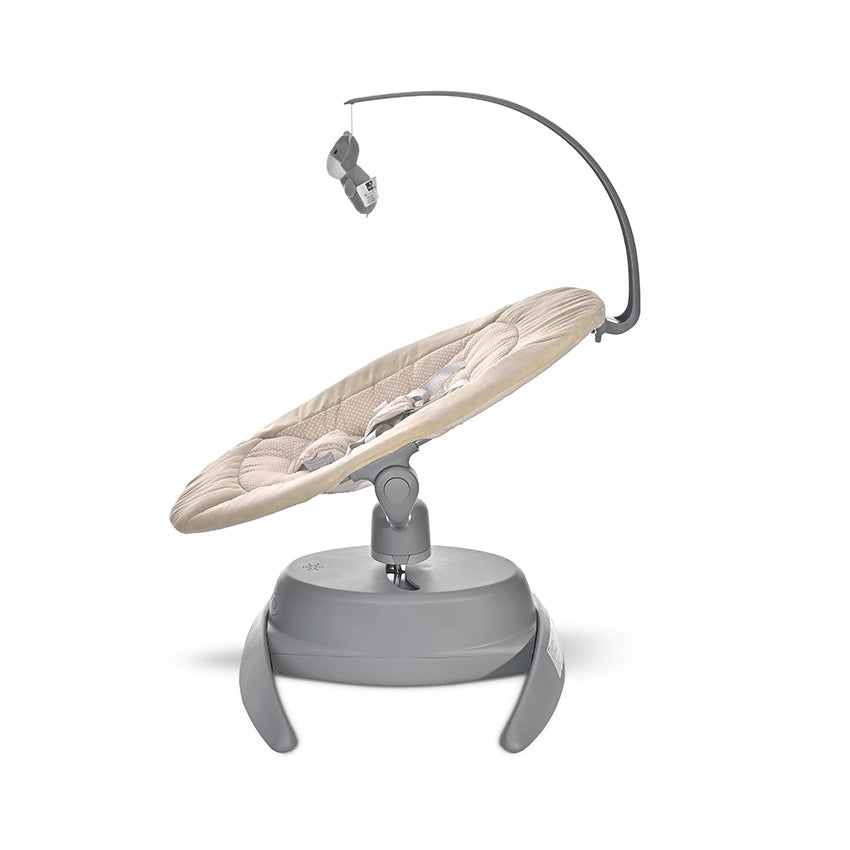 Leagăn Electric Rotativ Lorelli Bella, Grey Trees - Beige Dots (2) [ps:487fa902-5e7b-4f04-a35a-21f8d5309dd6]