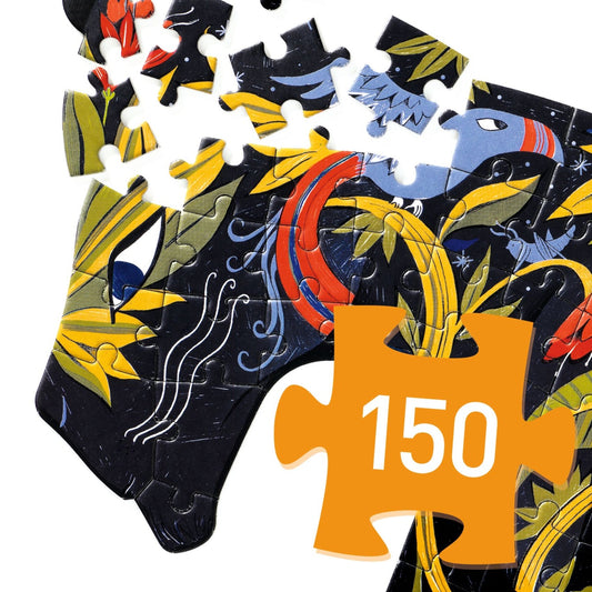 Puzzle Puzz'Art Pantera neagra, Djeco - Imagine 2 [ps:ff6ef421-805b-404d-9c89-23574d887735]