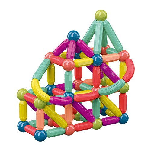 Set 120 Piese Magnetice de Construcție Flippy, 3 Ani - 36 - Geometrice (2) [ps:898387bb-b6b7-4dc9-877e-a475df63f9d2]