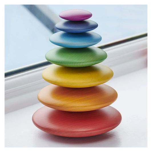 Rainbow Wooden Buttons - Discuri Lemn Curcubeu Tickit - Default Title (2) [ps:17926f6a-a749-4abb-8c3c-b47f6fd6f943]