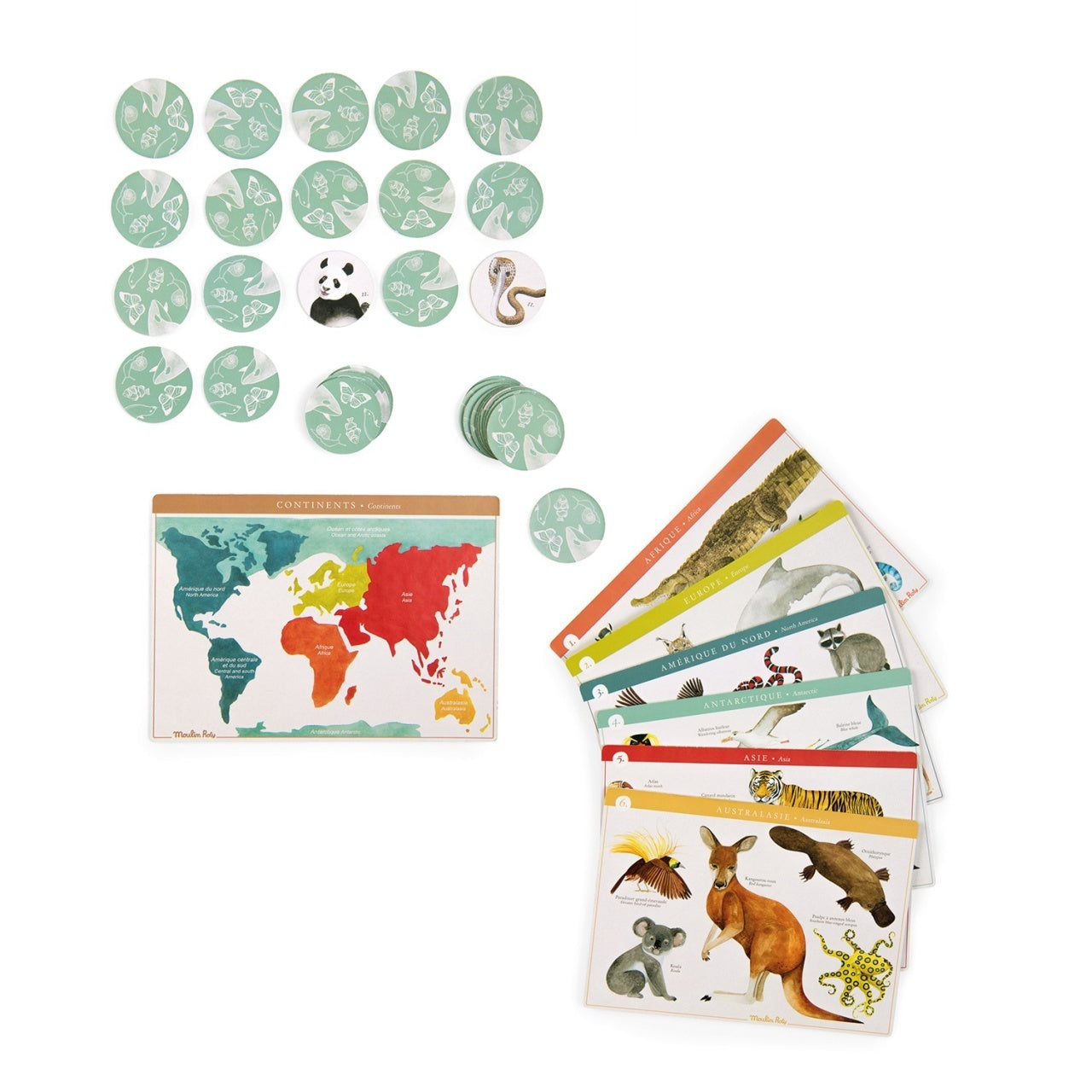 Joc Loto animale, Moulin Roty - Imagine 2