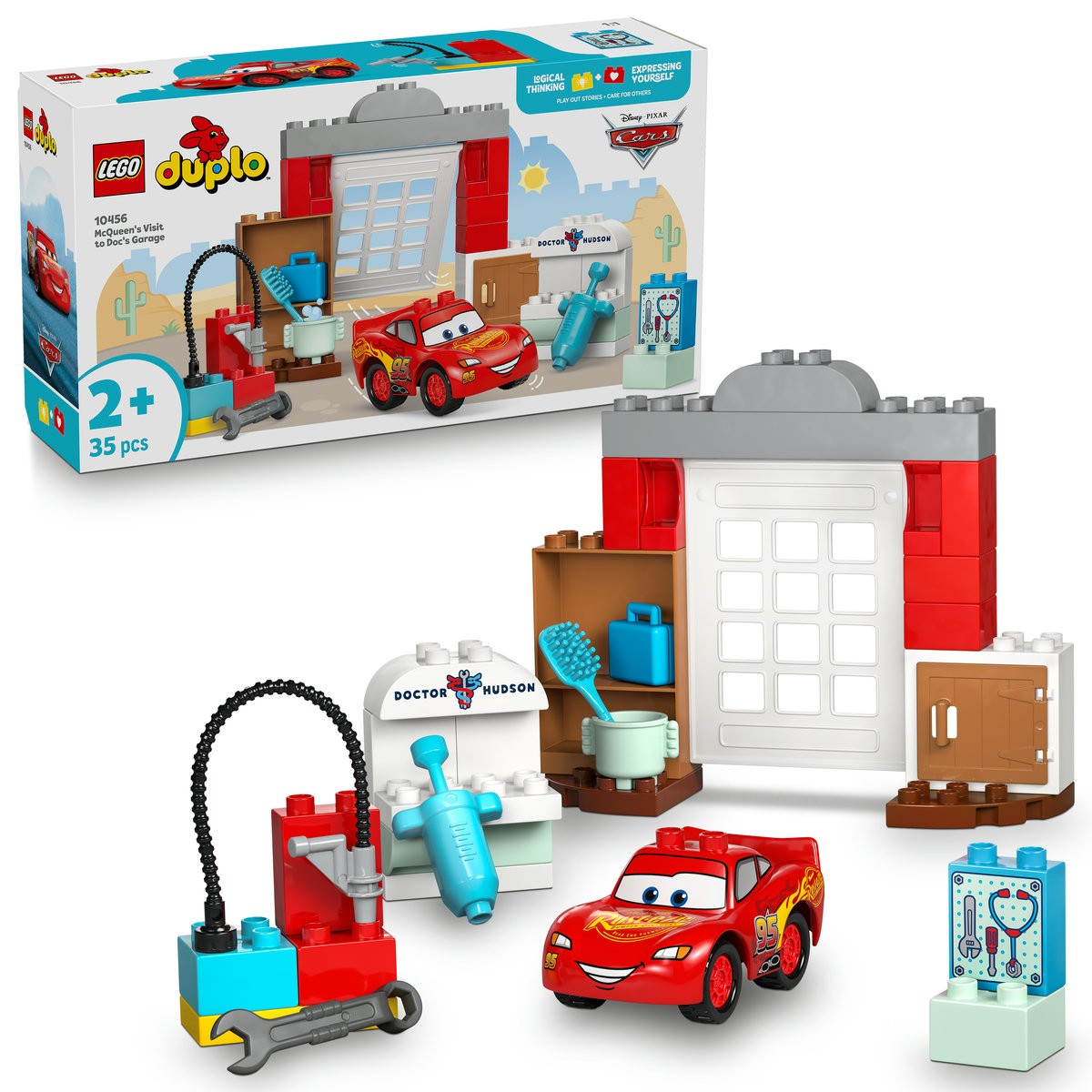 LEGO DUPLO VIZITA LUI MCQUEEN LA GARAJUL LUI DOC 10456 - Imagine 7 [ps:d725e4df-1c05-422f-862b-2336cc8f067f]