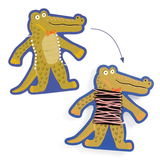 Joc creativ de tesut cu animale, Djeco - Default Title (2) [ps:6e94deba-7c98-4c24-9694-73e676022755]