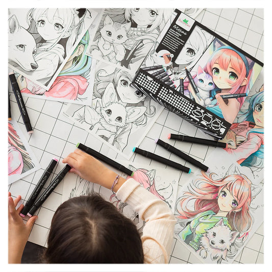 Atelier Creativ Manga Kemonomimi Sycomore - Set Desen - Default Title (2) [ps:b4991174-da3a-4a26-9696-6b947d3b031d]