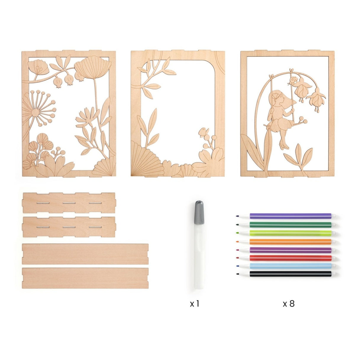 Set Diorama 3D din Lemn Alizée Djeco - Kit Creativ Copii - Default Title (2) [ps:e9348fb5-a779-4fe1-82d1-4b362c454e6d]