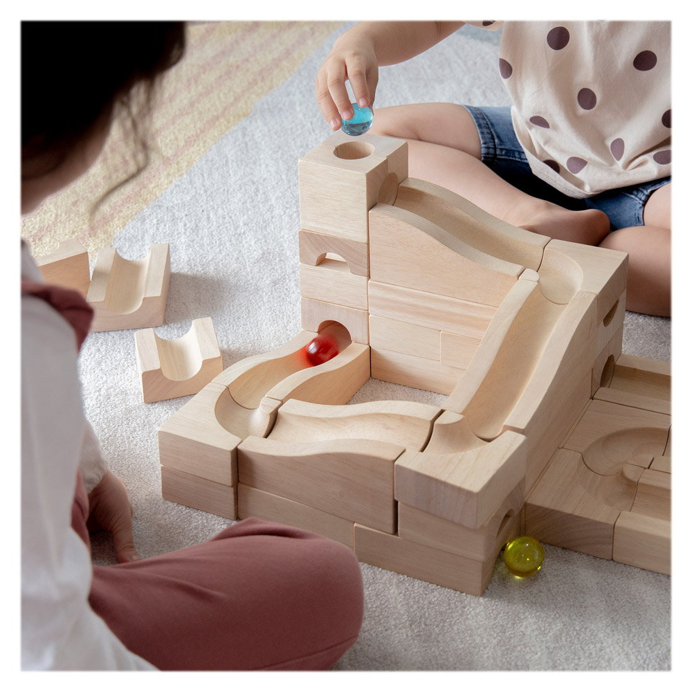 Traseu Modular din Lemn cu Bile Guidecraft, 40 piese - Default Title (2) [ps:a8d2fdfa-dfb6-487e-ab06-4f6fc8151628]