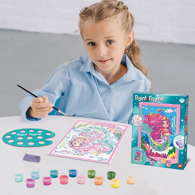 Kit Pictură cu Numere Mythical Mermaid Jumbo - Set Creativ - Default Title (2) [ps:c22f2eaa-6b12-4104-abd7-0be4dc914b14]